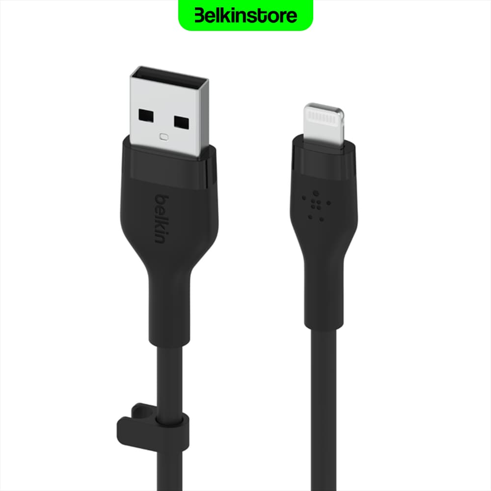 کابل لایتنینگ 1متری بلکین- BoostCharge Flex – مدل CAA008bt1M — تصویر ۳