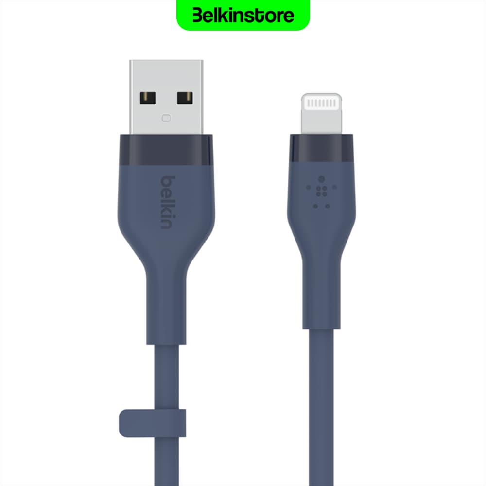 کابل لایتنینگ 1متری بلکین- BoostCharge Flex – مدل CAA008bt1M — تصویر ۷