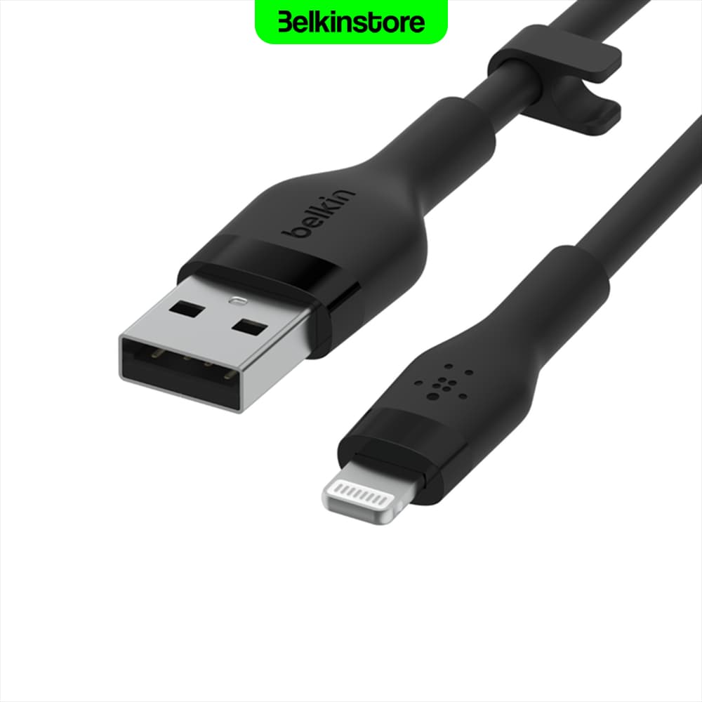کابل لایتنینگ 1متری بلکین- BoostCharge Flex – مدل CAA008bt1M — تصویر ۶