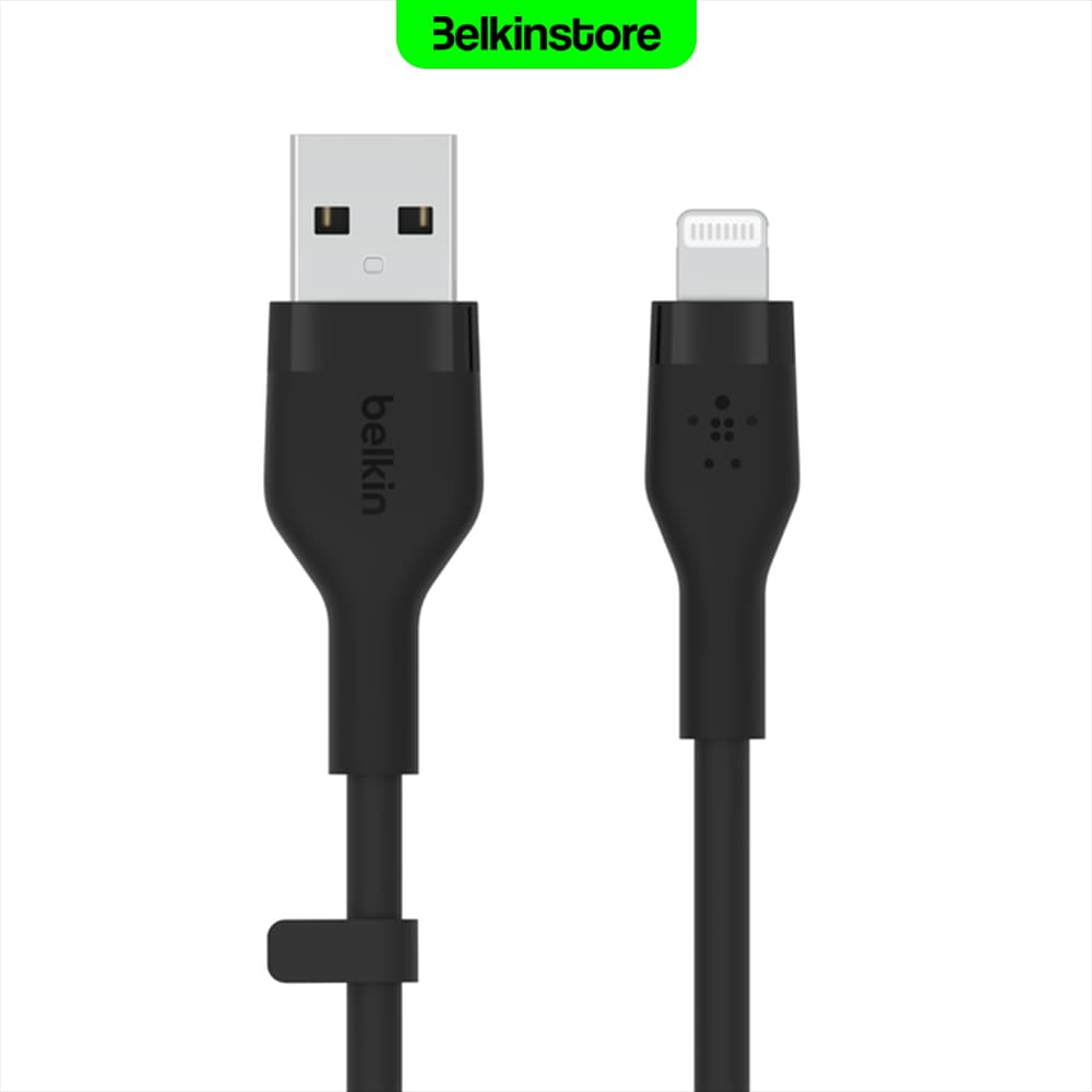 کابل لایتنینگ 1متری بلکین- BoostCharge Flex – مدل CAA008bt1M