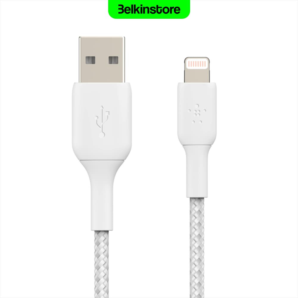 کابل لایتنینگ 1متری بلکین – Boost Charge Braided – مدل CAA002bt1M — تصویر ۸