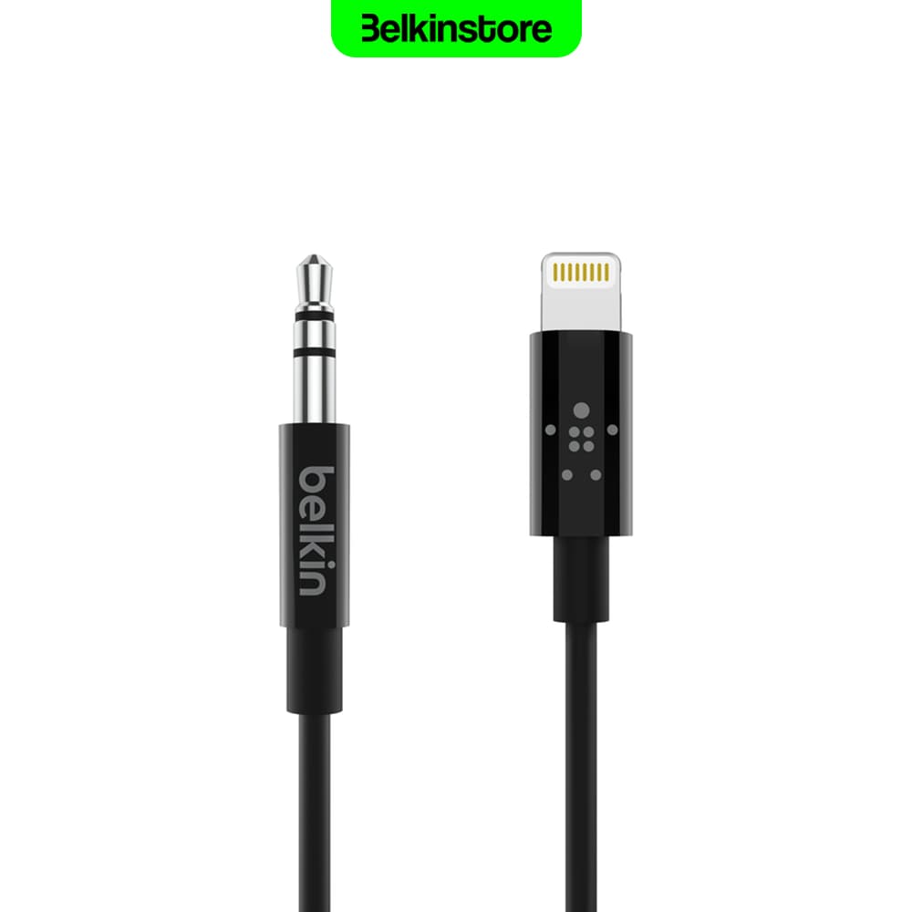 کابل AUX به لایتنینگ 180 سانتی متر بلکین – Belkin Audio Cable – مدل AV10172bt06 — تصویر ۲