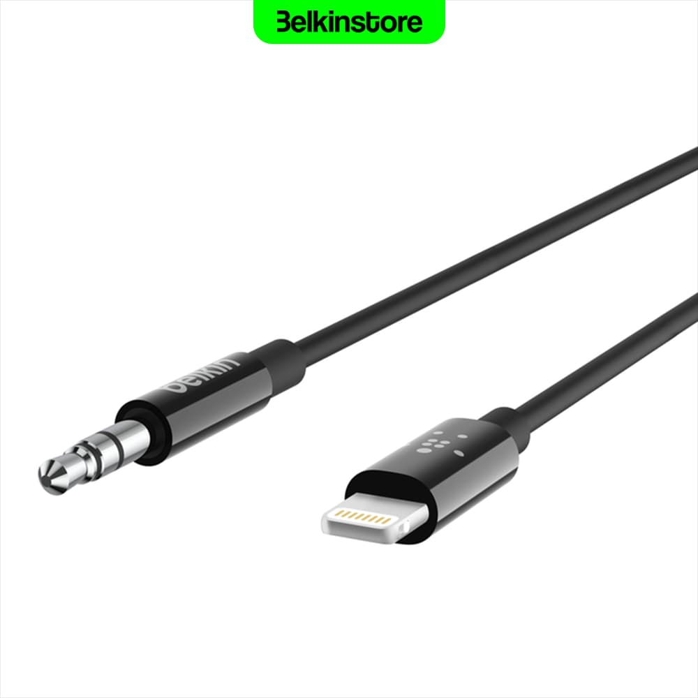 کابل AUX به لایتنینگ 180 سانتی متر بلکین – Belkin Audio Cable – مدل AV10172bt06 — تصویر ۴