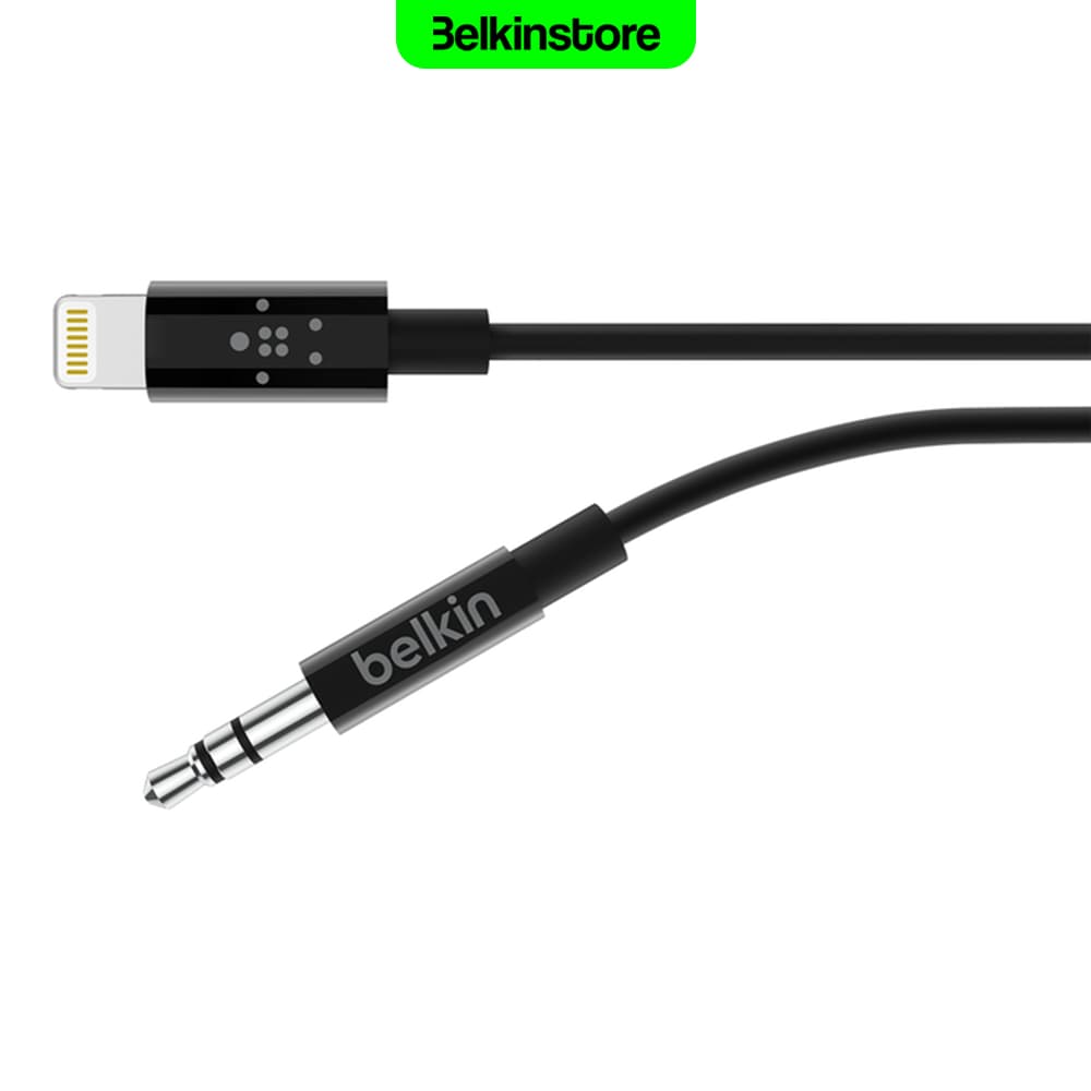 کابل AUX به لایتنینگ 180 سانتی متر بلکین – Belkin Audio Cable – مدل AV10172bt06 — تصویر ۳