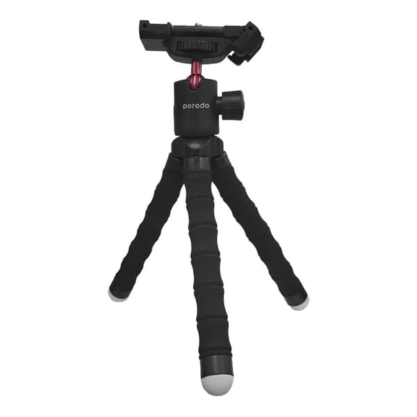 سه پایه گوشی منعطف پرودو مدل Porodo Flexible Versatile Tripod PD-TRPH — تصویر ۳