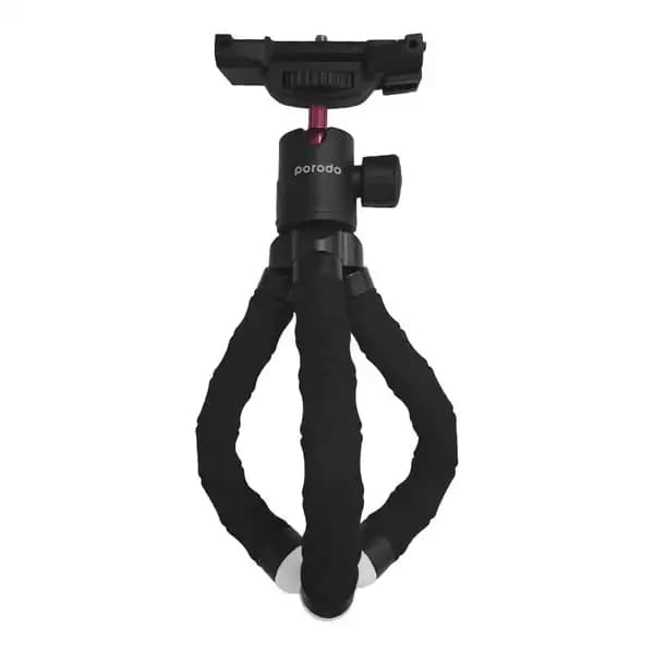 سه پایه گوشی منعطف پرودو مدل Porodo Flexible Versatile Tripod PD-TRPH — تصویر ۶