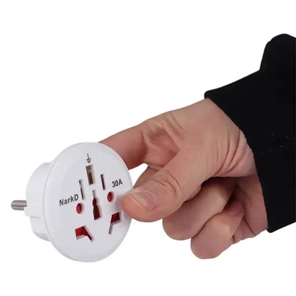 تبدیل سه به دو برق 30 آمپر Narkd مدل YH-005K — تصویر ۷