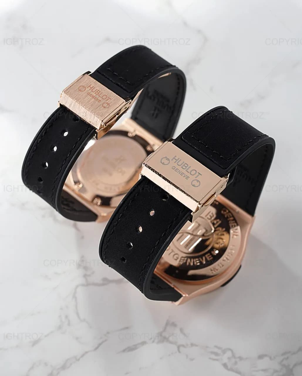 ‏‌‎ست ساعت مچی مردانه و زنانه هابلوت HUBLOT مدل 1096 — تصویر ۶