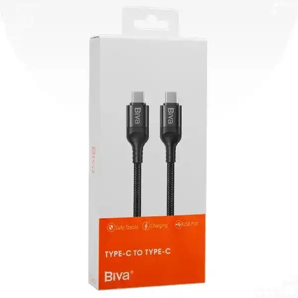 کابل USB-C بیوا مدل C-03CC طول 1.2 متر — تصویر ۴