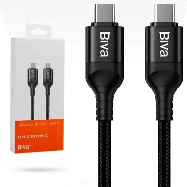 کابل USB-C بیوا مدل C-03CC طول 1.2 متر — تصویر ۳