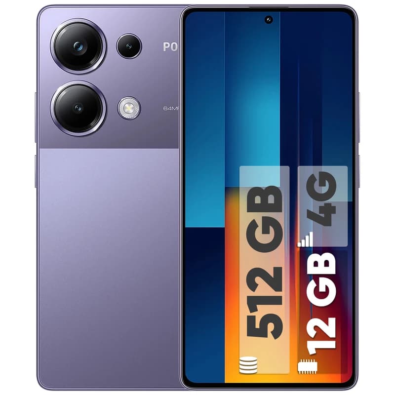 گوشی موبایل شیاومی مدل poco m 6 pro با حافظه 512 رام 12 پک و رام گلوبال اروپا ضمانت شرکتی