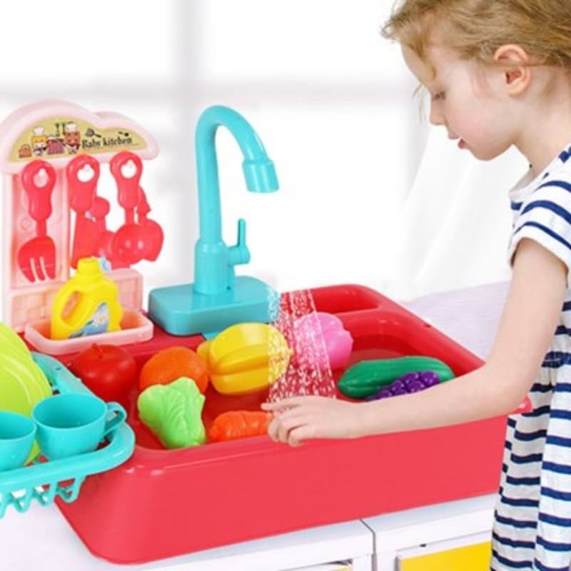 اسباب بازی سینک ظرفشویی مدل 6060 KITCHEN SINK TOY — تصویر ۹