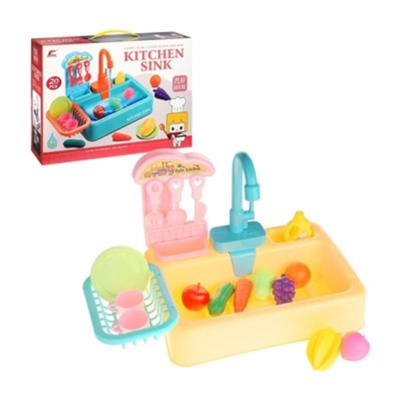 اسباب بازی سینک ظرفشویی مدل 6060 KITCHEN SINK TOY — تصویر ۵