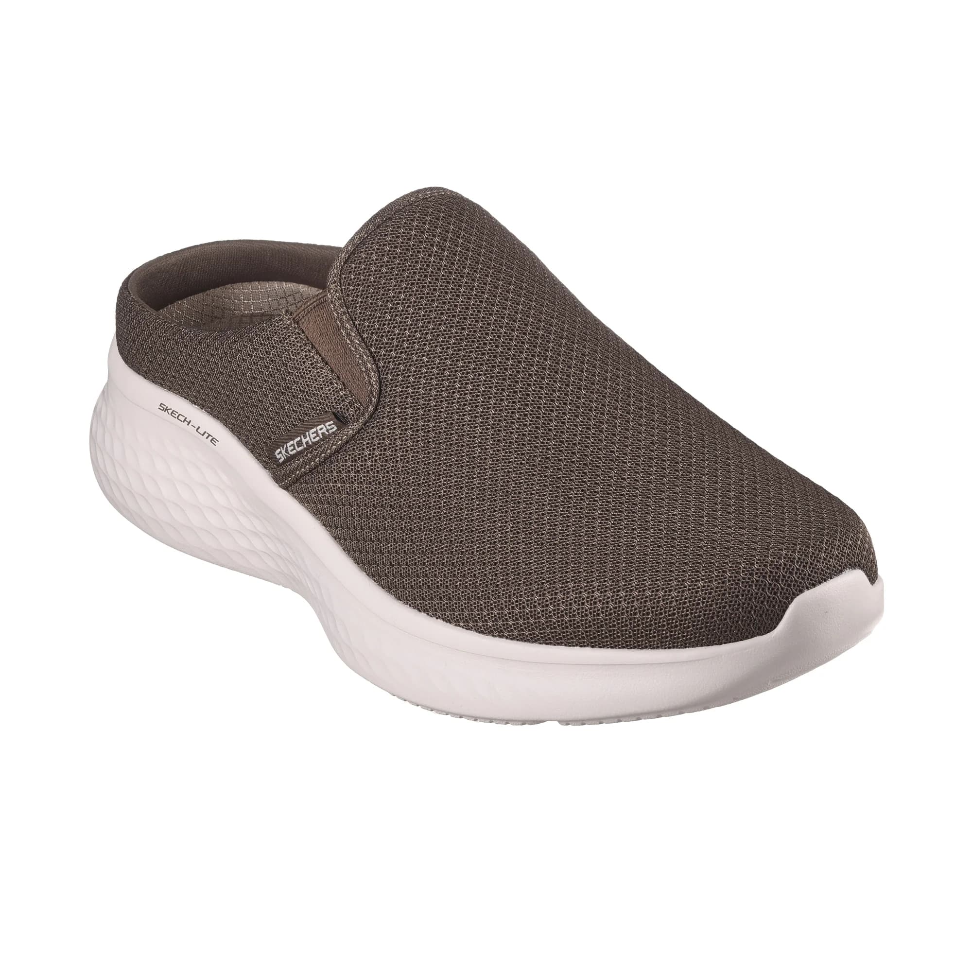 کفش پشت باز مردانه اسکچرز مدل 232474 BRN Skech-Lite Pro