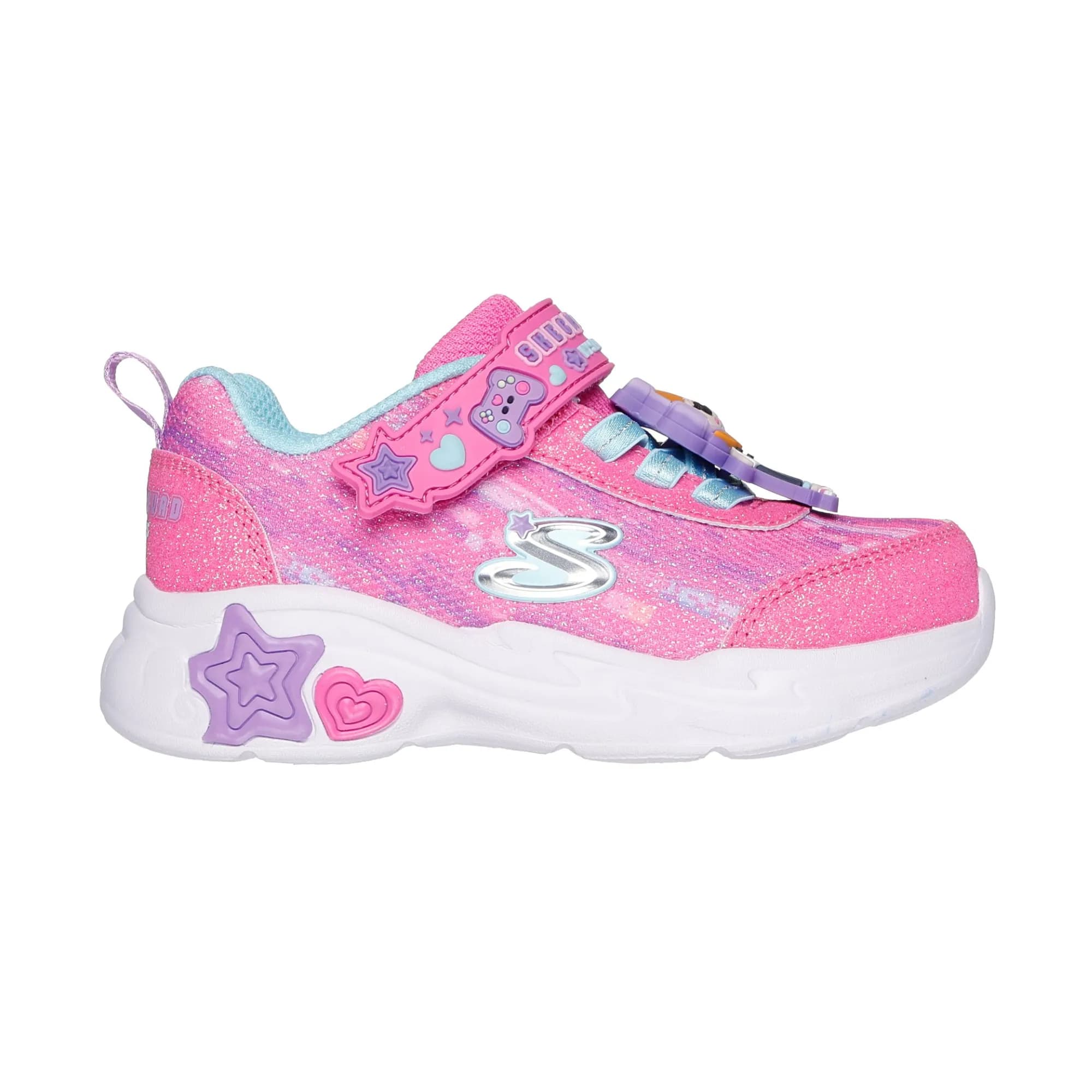 کفش خردسال دخترانه اسکچرز مدل 302214N PKMT Snuggle Sneaks – Skech Squad — تصویر ۸
