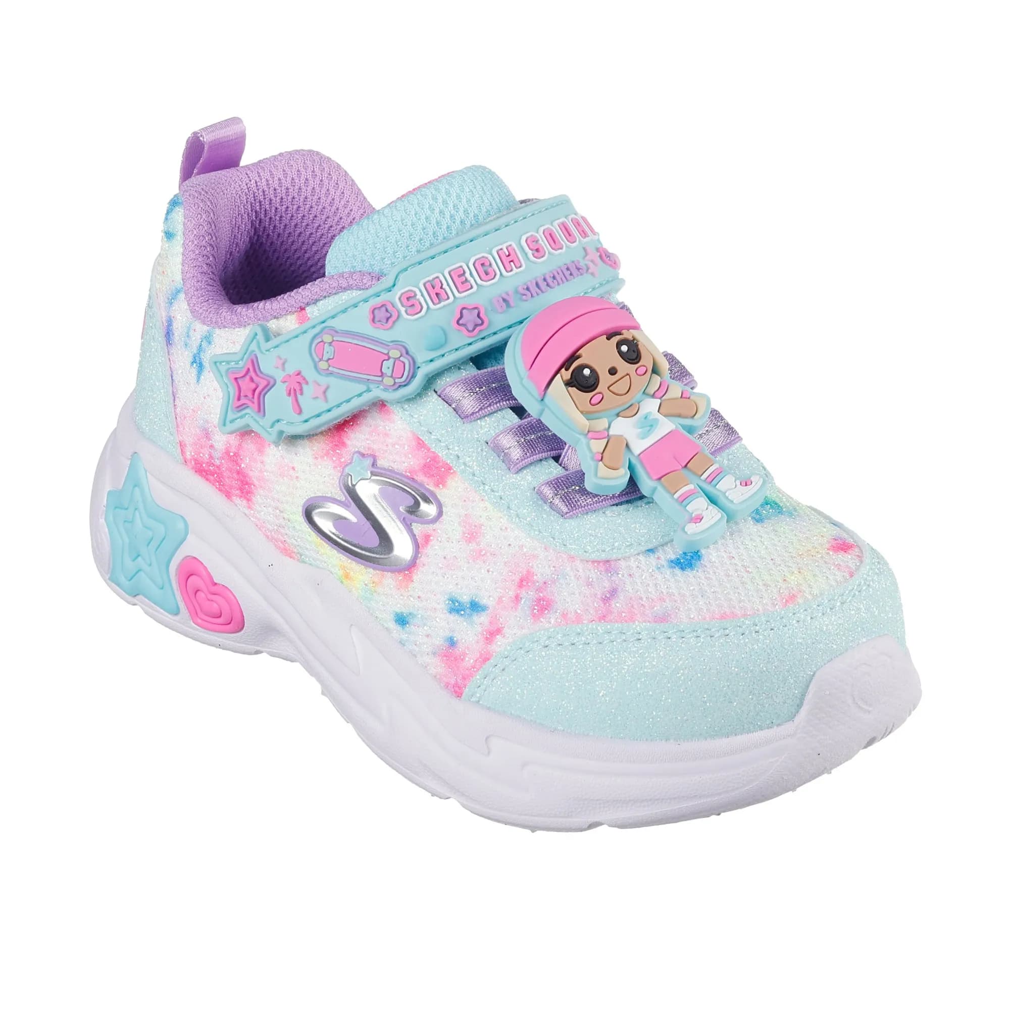 کفش خردسال دخترانه اسکچرز مدل 302214N MTMT Snuggle Sneaks – Skech Squad