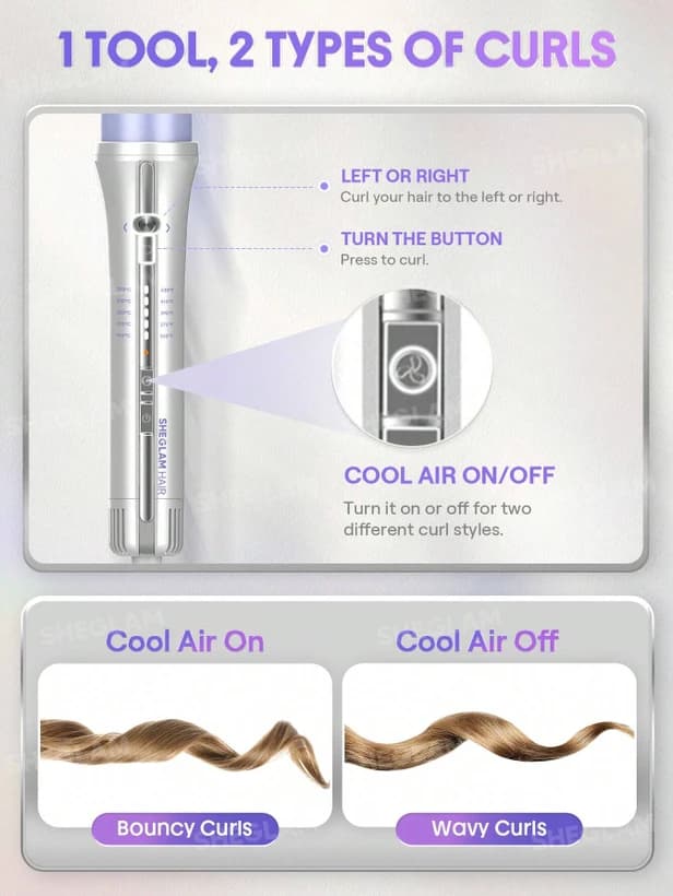فر کننده مو شیگلم One Touch Airflow Styler Pro — تصویر ۳
