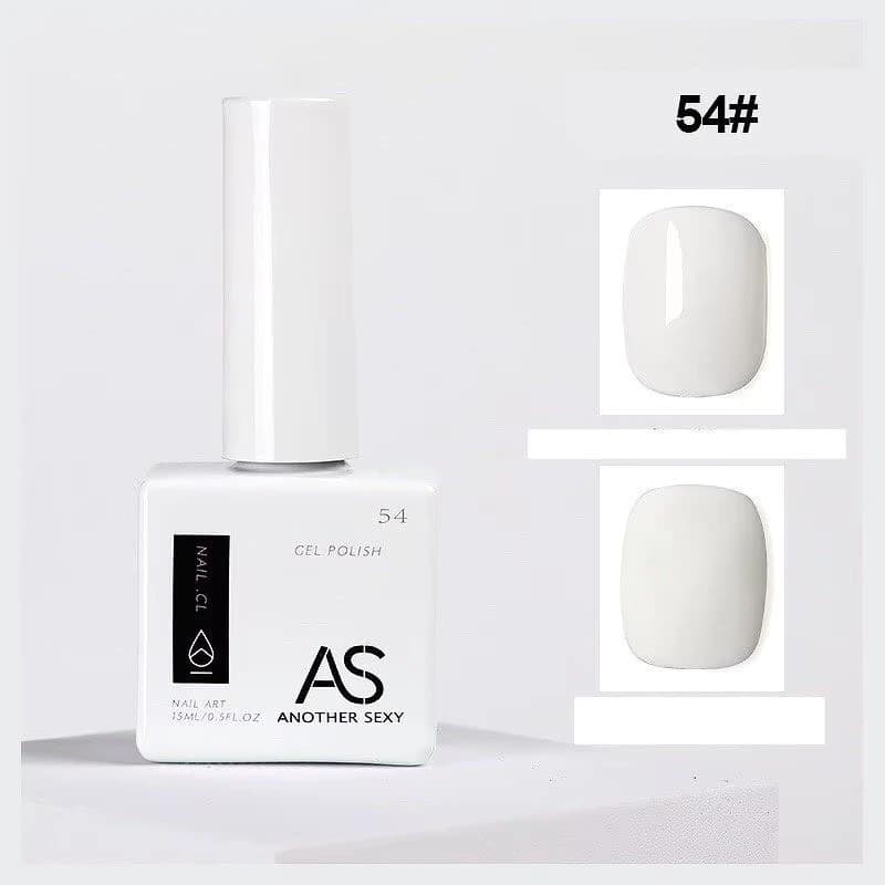 لاک ژل ناخن AS شماره 054 حجم 30 میلی‌لیتر
