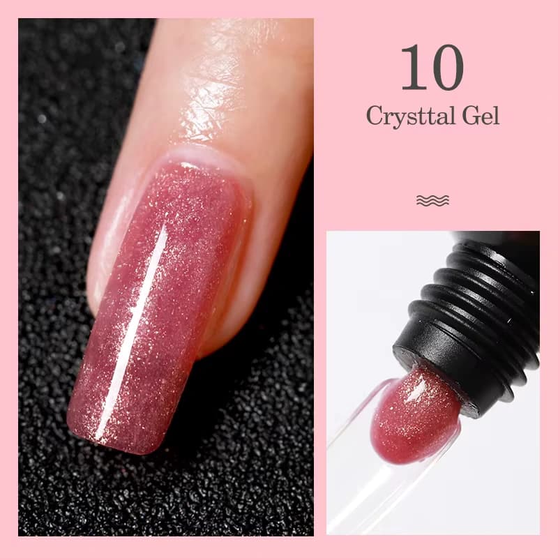 پلی ژل کاشت ناخن AS مدل 10 حجم 30 میلی‌لیتر