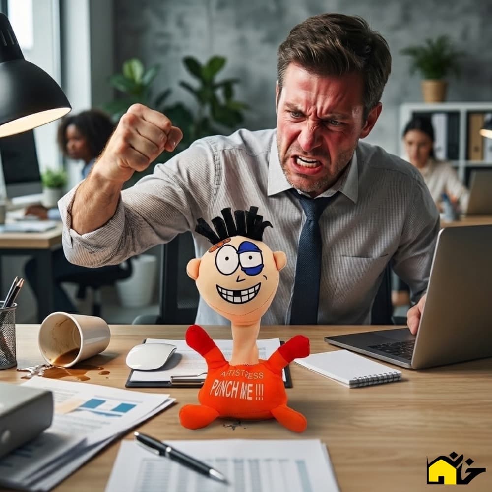عروسک رومیزی کتک خور مدل سخنگو