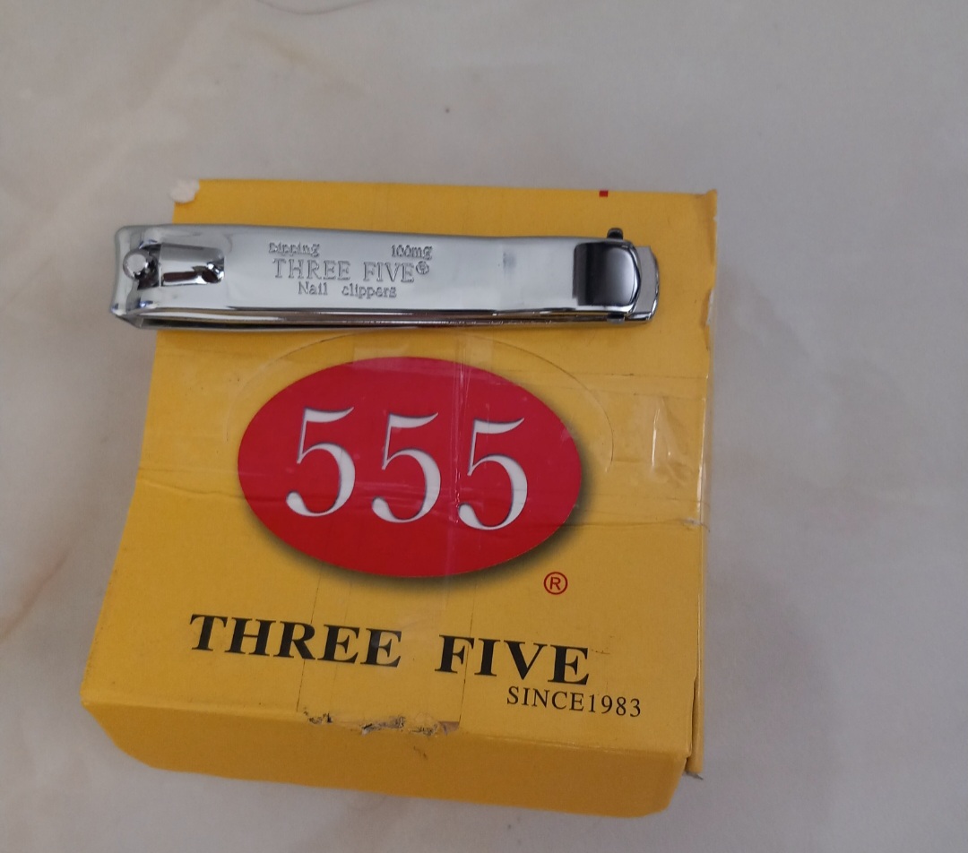 ناخونگیر 555 سایز بزرگ بسته 12 عددی — تصویر ۴