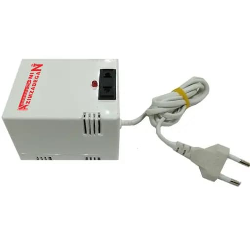 ترانس 220 به 110 بخاری ژاپنی 200 وات | خرید ترانس تمام مس — تصویر ۳