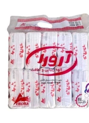 دستمال کاغذی 200 برگ (دولایه) آرورا