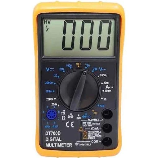 مولتی متر دیجیتالDT700D (ای کی بی) AKB | ابزار اقتصادی + گارانتی اصالت — تصویر ۲