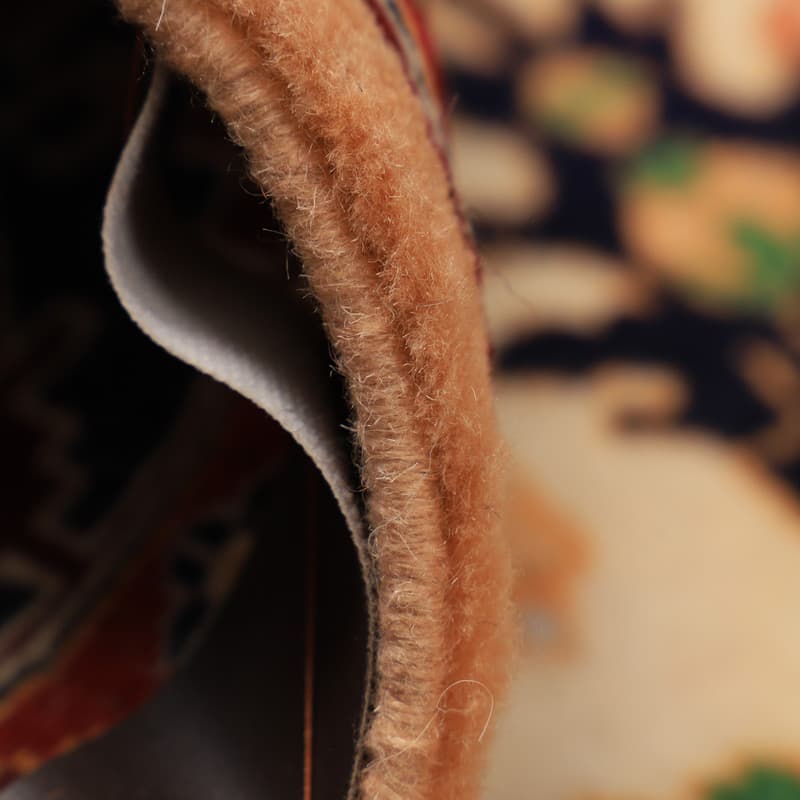 فرش دستبافت یک و نیم متری طرح افشان کد 4040658 — تصویر ۵