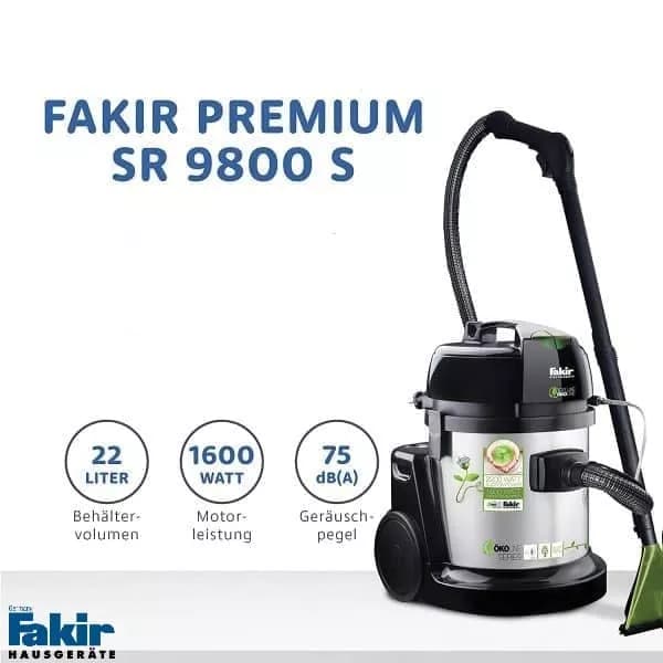 جاروبرقی و فرش شور فکر مدل DELUXE 9800 S OKO — تصویر ۶