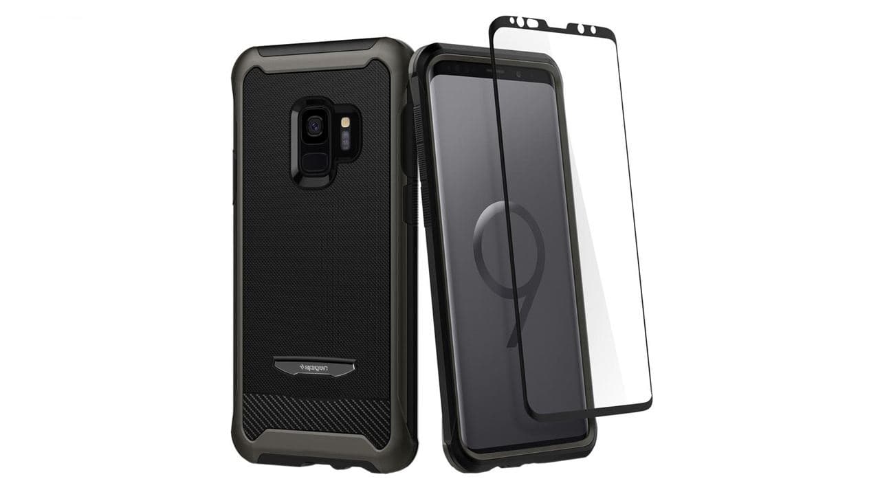 کاور اسپیگن مدل Reventon مناسب برای گوشی موبایل سامسونگ Galaxy S9