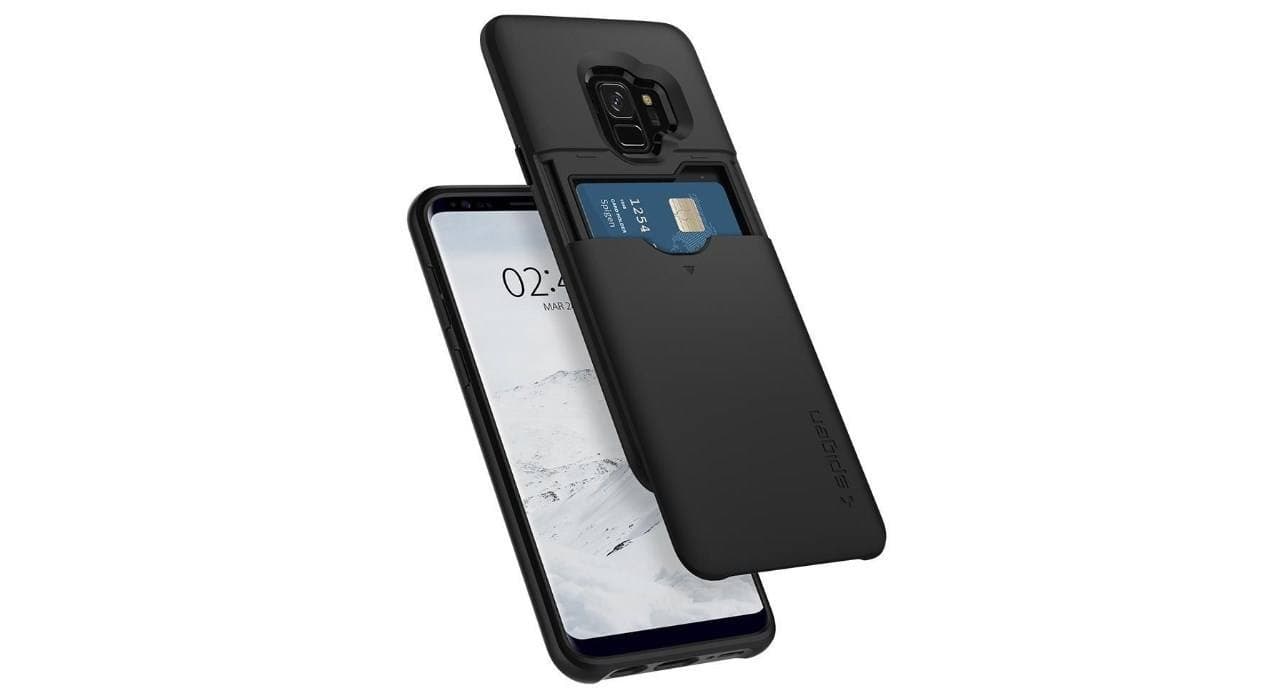 کاور اسپیگن مدل Slim Armor CS مناسب برای گوشی موبایل سامسونگ Galaxy S9