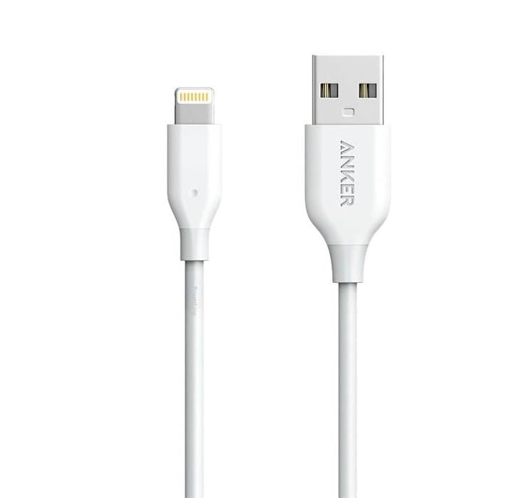 کابل تبدیل USB به لایتنینگ انکر مدل A8111 PowerLine به طول ۹۰ سانتی متر