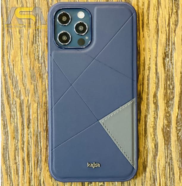کاور چرمی آیفون iPhone 12 ProMax برند Kajsa مدل Preppie Starlight — تصویر ۷