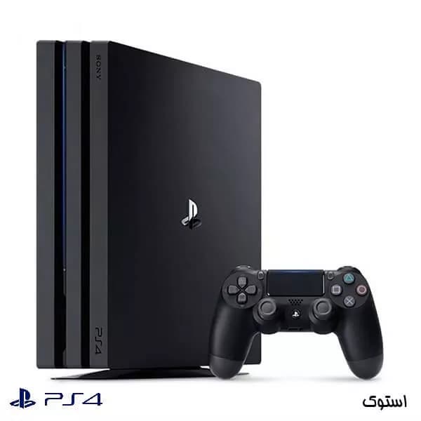 کنسول بازی سونی مدل Playstation 4 Pro ریجن 2 کد CUH-7216B ظرفیت 1 ترابایت استوک