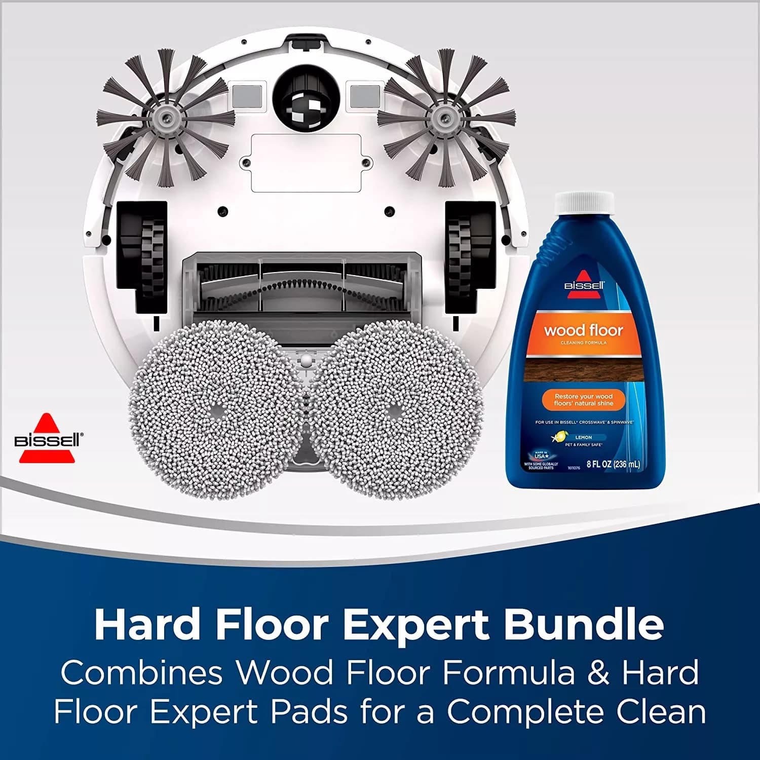 جارو رباتیک بیسل Bissell SpinWave Hard Floor Expert Pet Robot — تصویر ۳