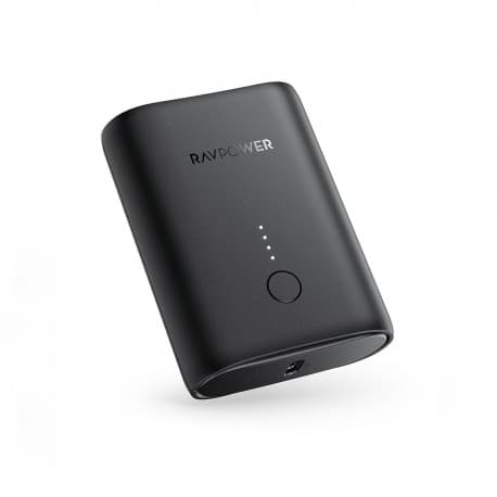 پاور بانک راوپاور مدل RP-PB194 ظرفیت ۱۰۰۰۰ میلی آمپر ساعت