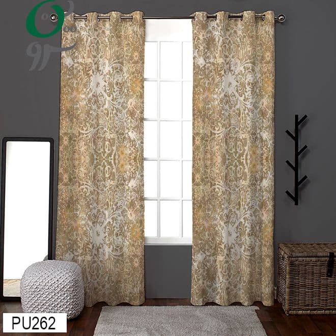 پرده پانچ طرح دار مدل فانتزی کد PU262