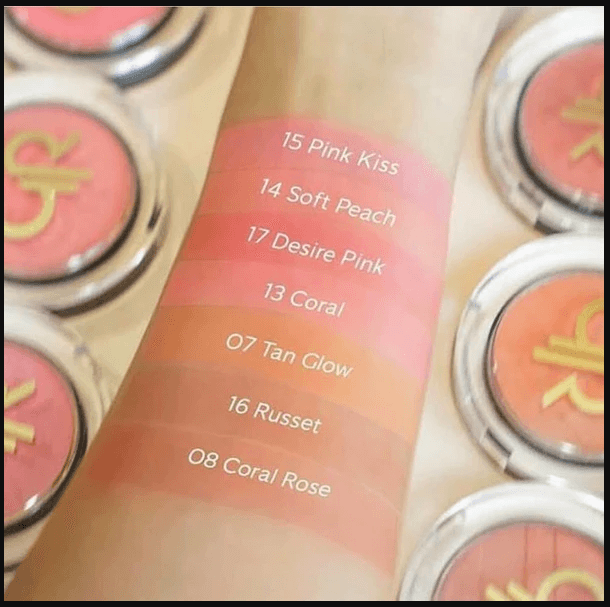 رژ گونه گلدن رز مدل Soft & Silky شماره 15 — تصویر ۵