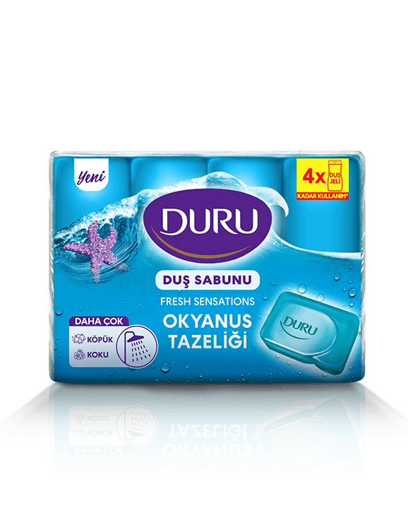 صابون دورو ترکیه DURU – رایحه نسیم اقیانوس ( آبی )
