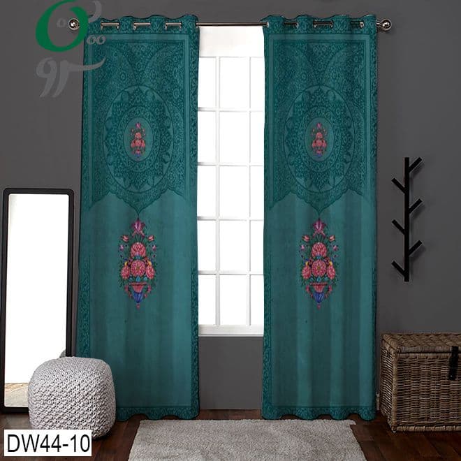 پرده پانچ طرح دار مدل سنتی کد DW44-12 — تصویر ۵