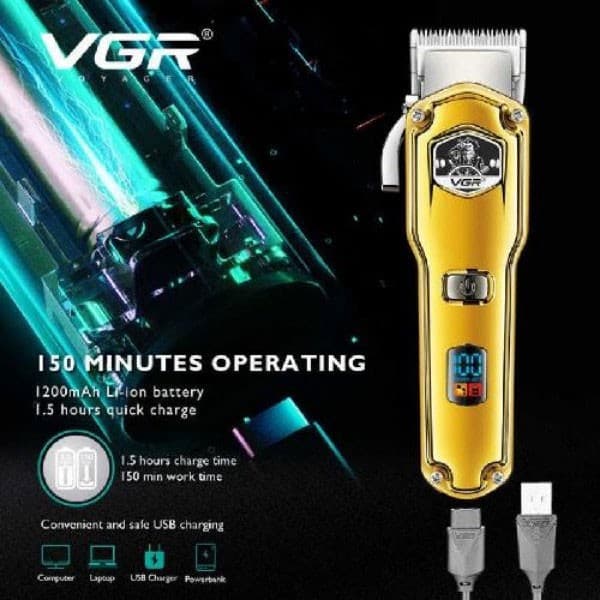 ماشین اصلاح وی جی آر مدل V-693 — تصویر ۹