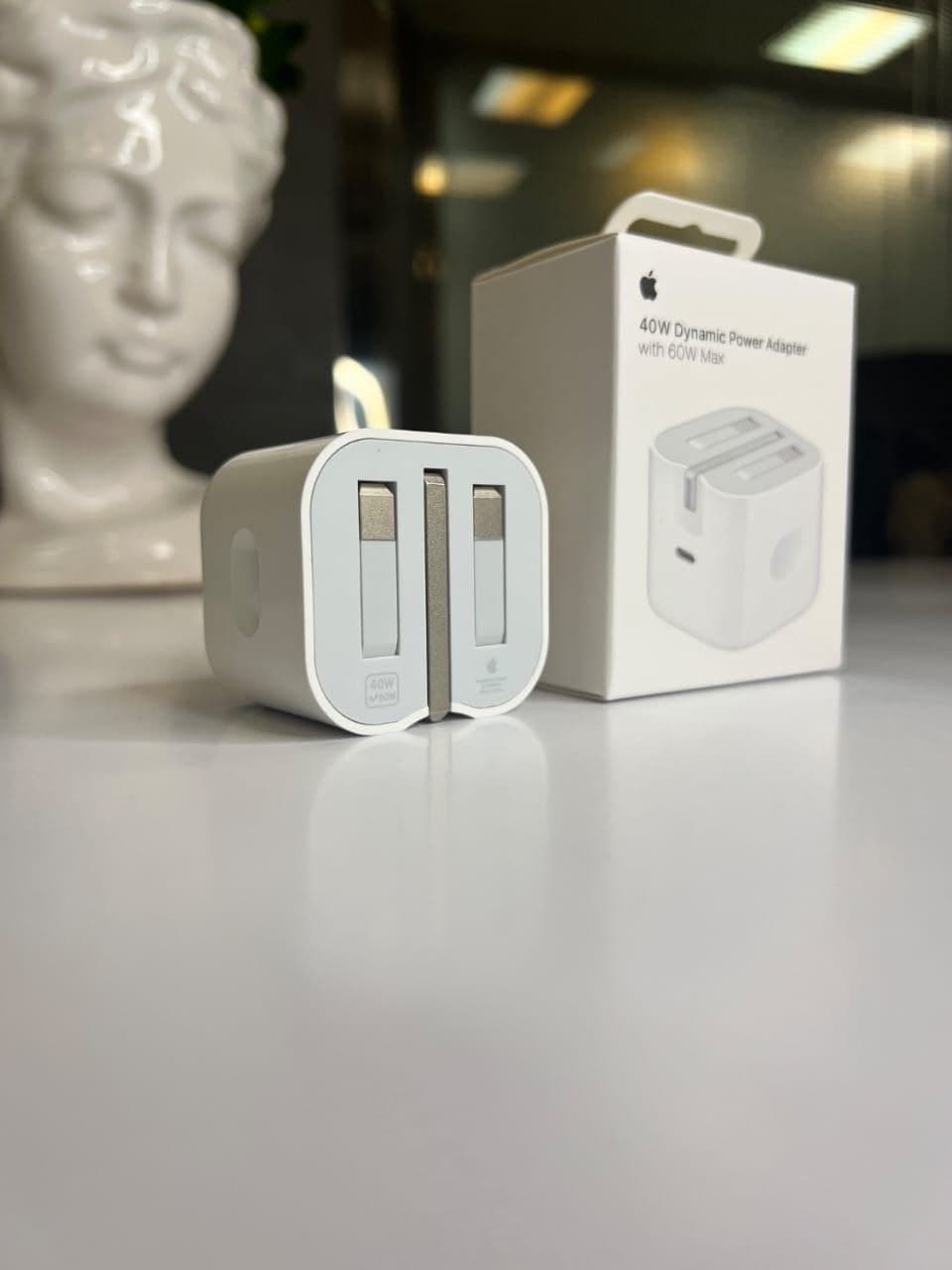 شارژر اورجینال 40w اپل 40W Dynamic Power Adapter with 60W Max — تصویر ۹