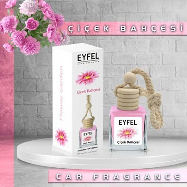 خوشبوکننده خودرو ایفل (EYFEL 10 ml ) رایحه باغچه گل