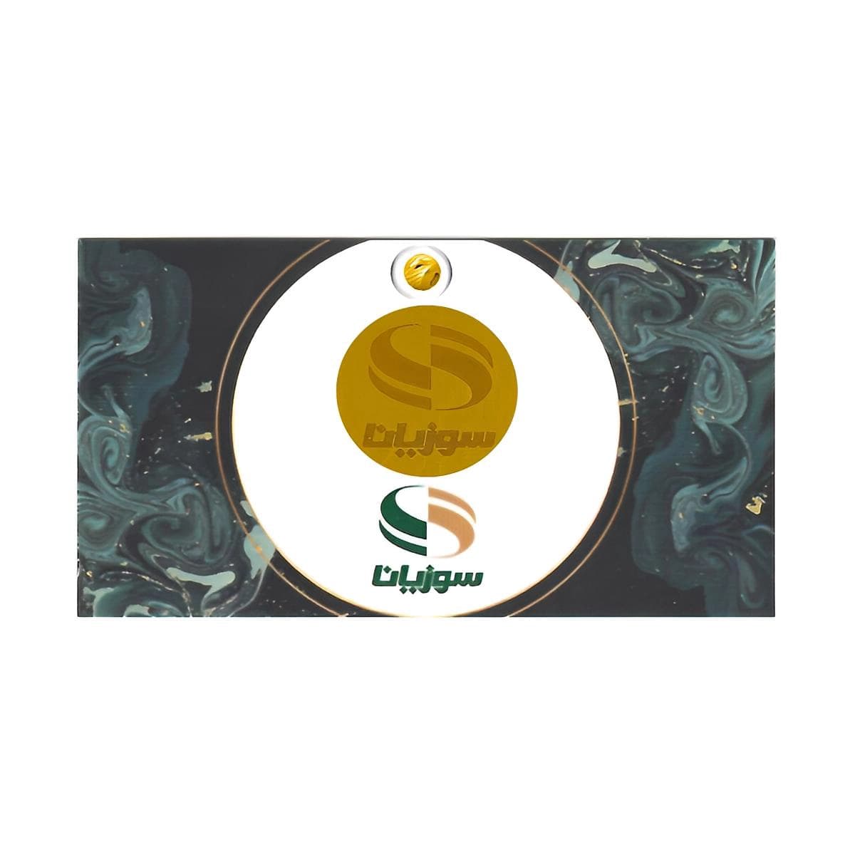 گوی طلا 18 عیار سوزیانا مدل البرنادو طلایی کد 004 سایز 3