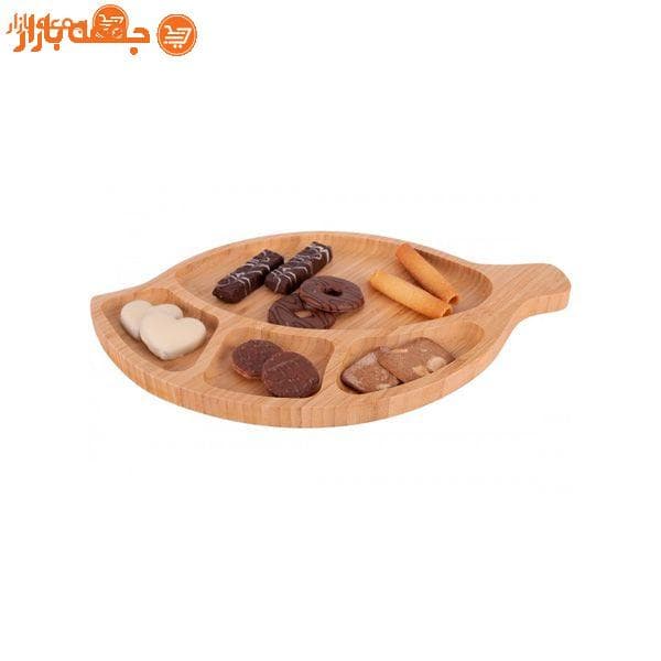 اردوخوری چوبی 4 خانه برگ