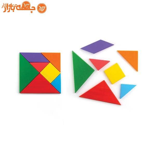 بازی فکری تنگرام رنگی