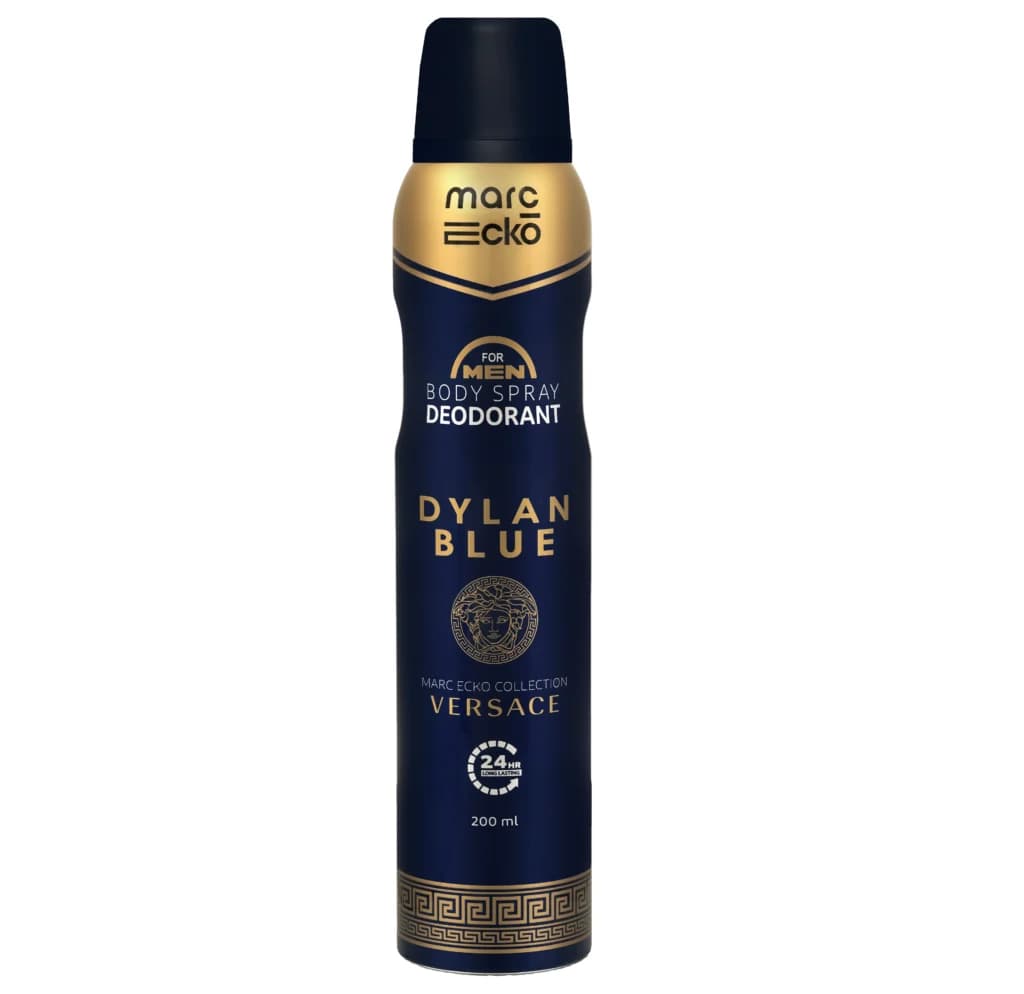 اسپری بدن مردانه مارک اکو مدل دیلان بلو DYLAN BLUE حجم 200 میل marc ecko — تصویر ۶
