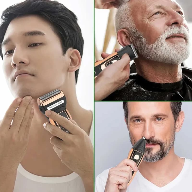 ماشین اصلاح موی صورت جیمی مدل GM-595 — تصویر ۹