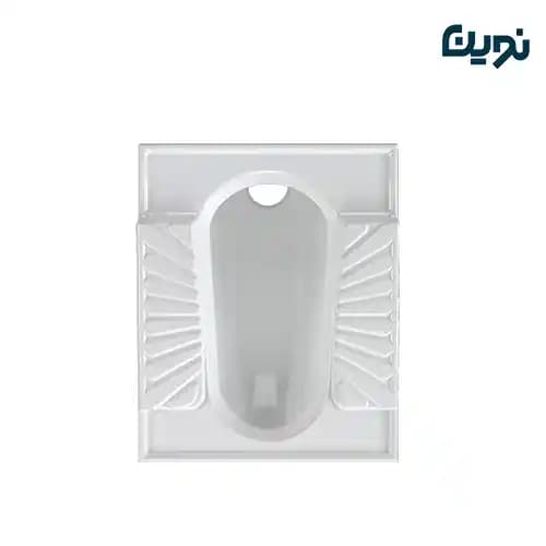 توالت زمینی چینی کرد مدل اریکا تخت
